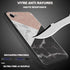 Coque antichocs iPhone X Marbre Strass Rose