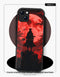Coque iPhone 17 Manga Naruto Itachi Uchiha Lune Rouge Corbeaux Akatsuki Naruto