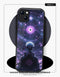 Coque iPhone 17 Manga Naruto Kakashi Rinnegan Violet Ciel Cosmique Naruto