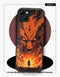 Coque iPhone 17 Manga Naruto Kyubi Renard Neuf Queues Flammes Orange Naruto