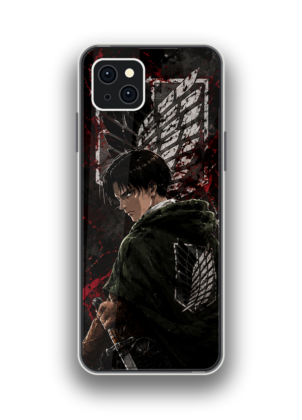 Coque Levi Bataillon d'Exploration Attaque des Titans - coque silicone manga iPhone Samsung