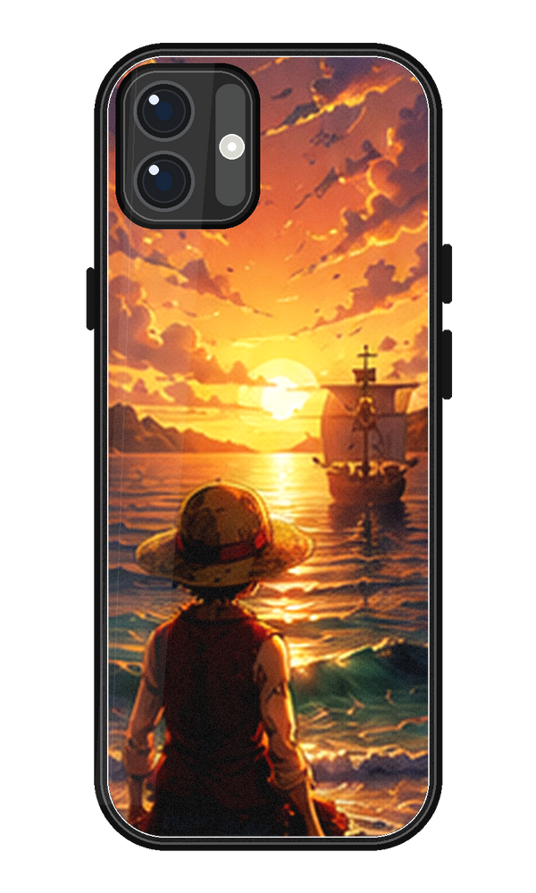 Coque One Piece Luffy Coucher De Soleil Grand Line | iPhone, Samsung - coque One Piece silicone manga pour iPhone et Samsung