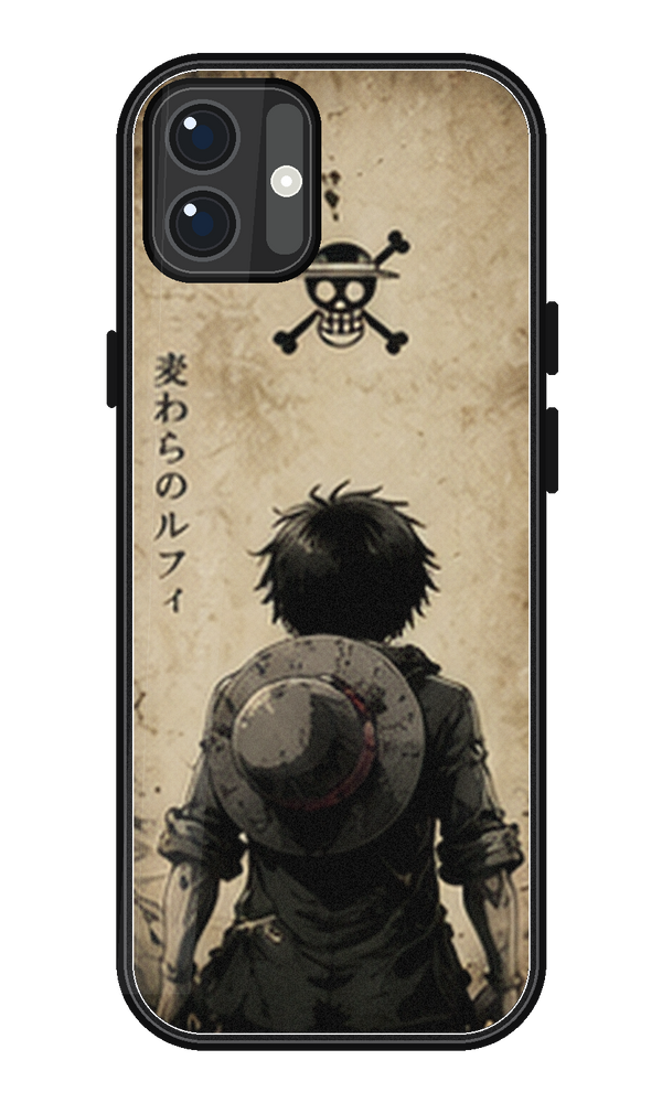 Coque One Piece Luffy Dos Parchment | iPhone, Samsung - coque One Piece silicone manga pour iPhone et Samsung