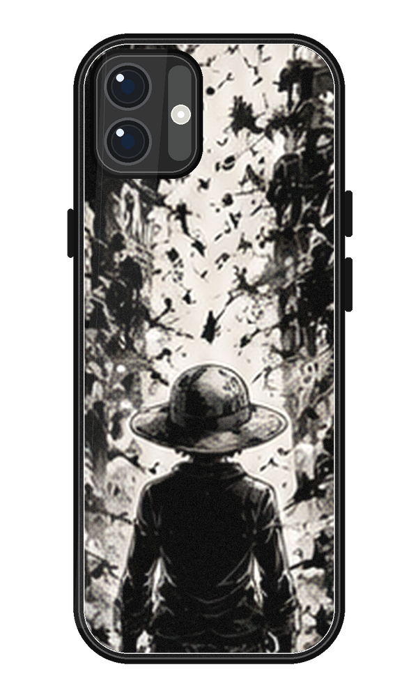 Coque One Piece Luffy Encre Noire | iPhone, Samsung - coque One Piece silicone manga pour iPhone et Samsung
