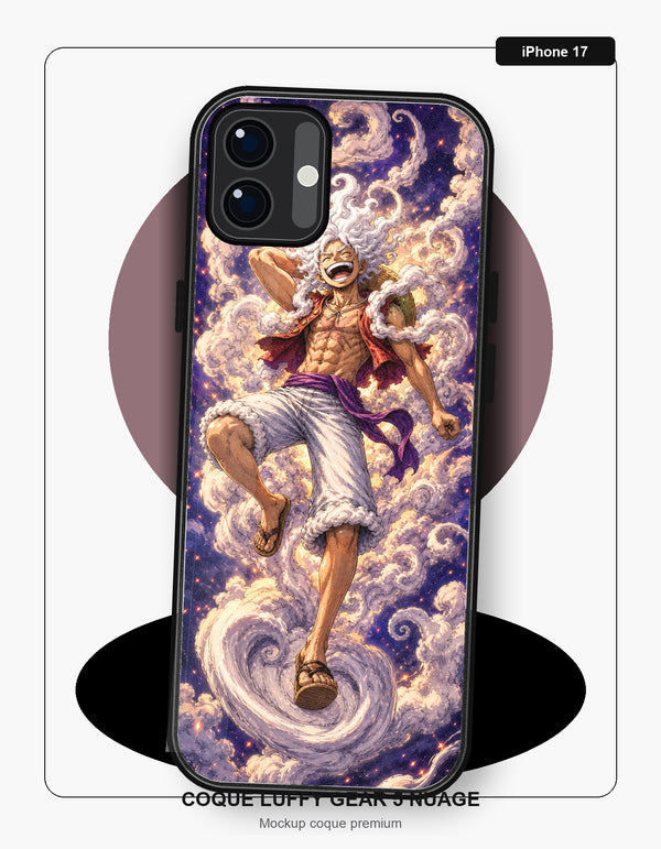 Coque Luffy Gear 5 Nuage iPhone 17 One Piece