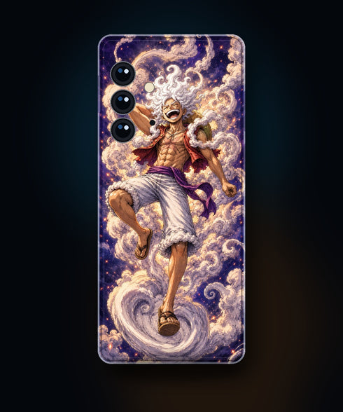Coque One Piece Samsung Galaxy Note Series - Luffy Gear 5 Nuage - SAMSUNG GALAXY NOTE 10