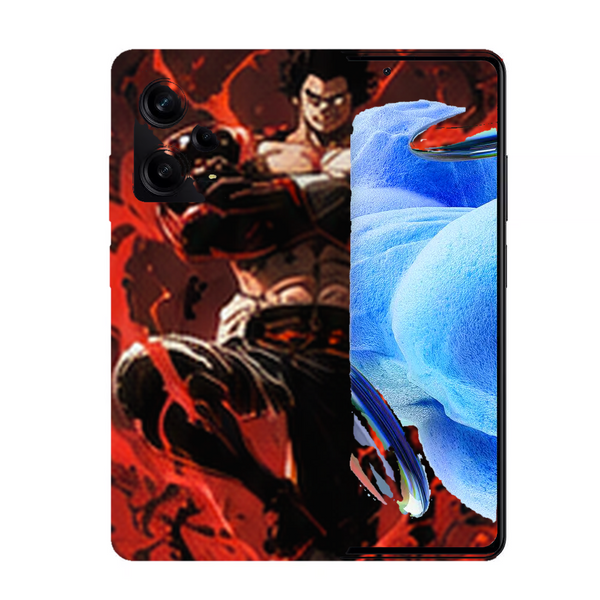 Coque Xiaomi Redmi Note 12 Pro One Piece Luffy Haki Rouge