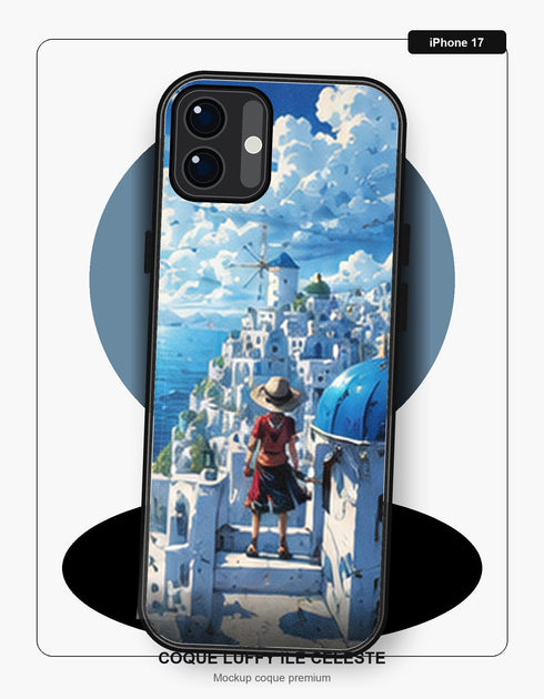 Coque Luffy Ile Celeste iPhone 17 One Piece