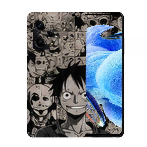 Coque Xiaomi Redmi Note 12 Pro One Piece Luffy Manga Smile