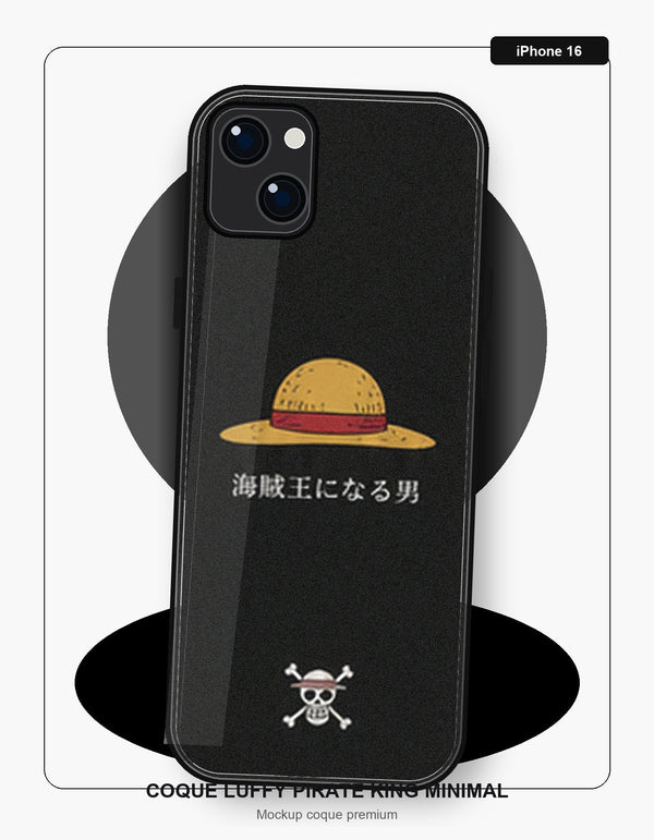 Coque Luffy Pirate King Minimal iPhone 16 One Piece