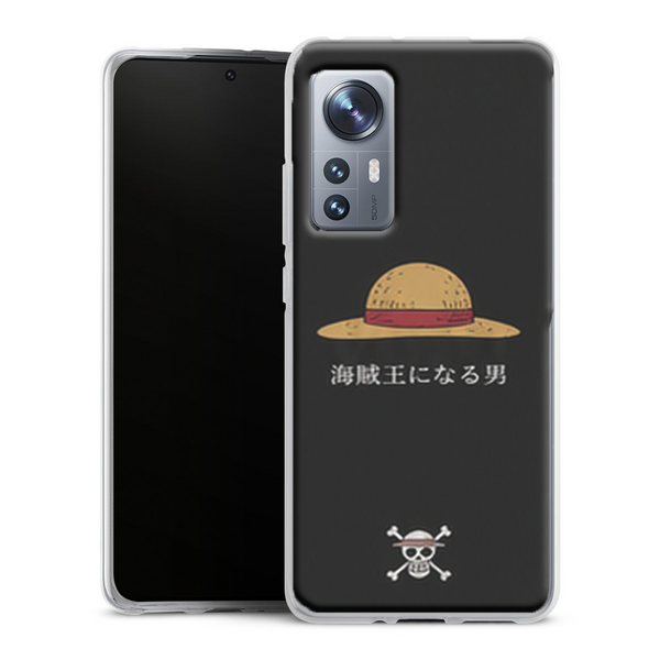 Coque Xiaomi 12 5G One Piece Luffy Pirate King Minimal