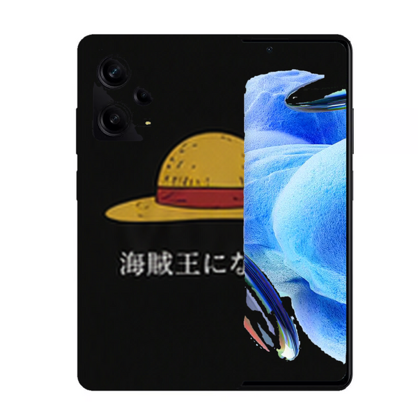 Coque Xiaomi Redmi Note 12 Pro One Piece Luffy Pirate King Minimal