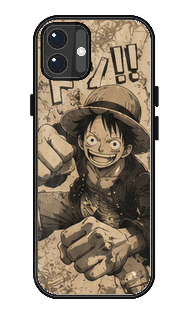 Coque One Piece Luffy Punch Vintage | iPhone, Samsung - coque One Piece silicone manga pour iPhone et Samsung