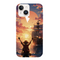 Coque iPhone 15 One Piece Luffy Sunny Sunset