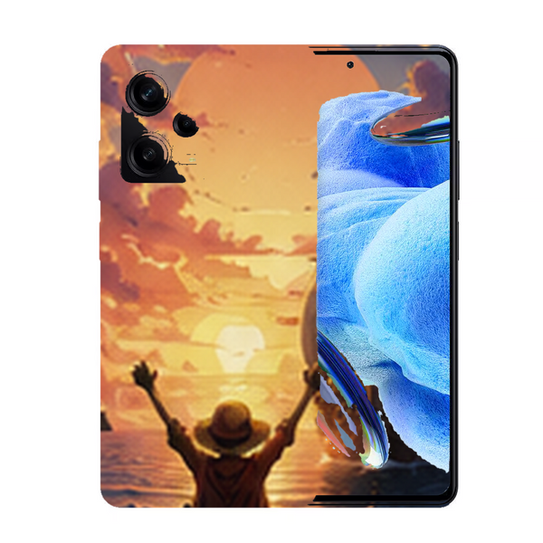 Coque Xiaomi Redmi Note 12 Pro One Piece Luffy Sunny Sunset
