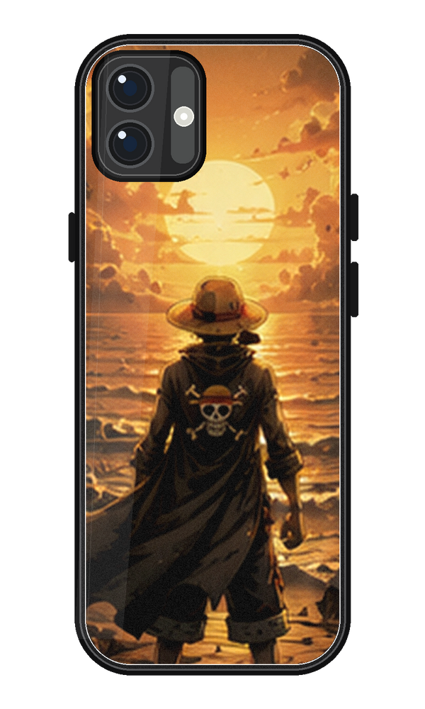 Coque One Piece Luffy Sunset Back | iPhone, Samsung - coque One Piece silicone manga pour iPhone et Samsung