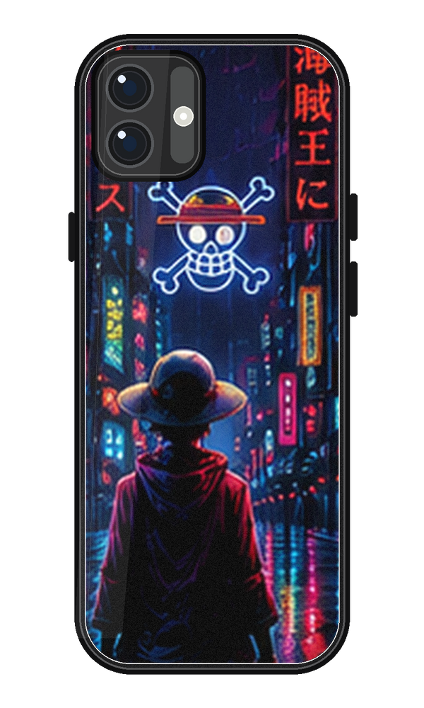 Coque One Piece Luffy Tokyo Neon | iPhone, Samsung - coque One Piece silicone manga pour iPhone et Samsung