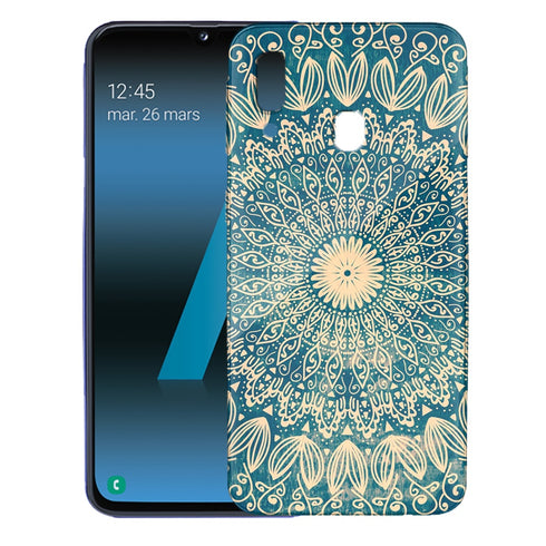 coque de samsung a40 mandala Boho Chic en Plexiglass