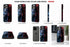 Coque Manga Duel Éclair Lune Rouge pour iPhone – vues produit et mise en situation