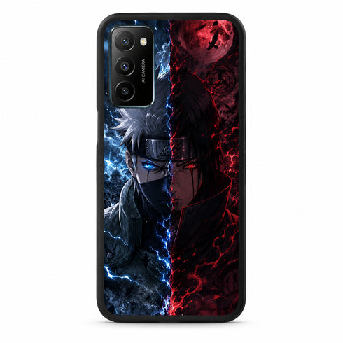 Coque Manga Duel Éclair Lune Rouge pour OPPO A16S