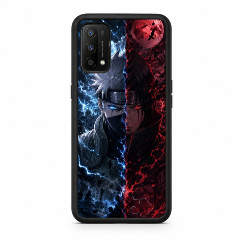 Coque Manga Duel Éclair Lune Rouge pour OPPO A74
