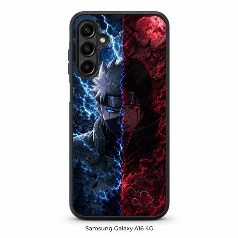 Coque Manga Duel Éclair Lune Rouge pour Samsung Galaxy A16 4G