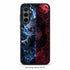 Coque Manga Duel Éclair Lune Rouge pour Samsung Galaxy A55 5G