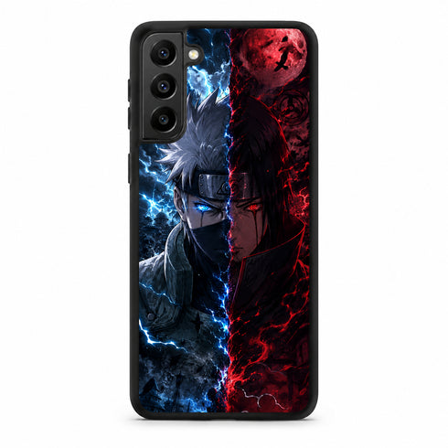 Coque Manga Duel Éclair Lune Rouge pour Samsung Galaxy S10