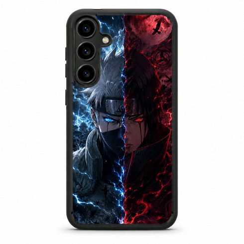 Coque Manga Duel Éclair Lune Rouge pour Samsung Galaxy S20 FE 5G