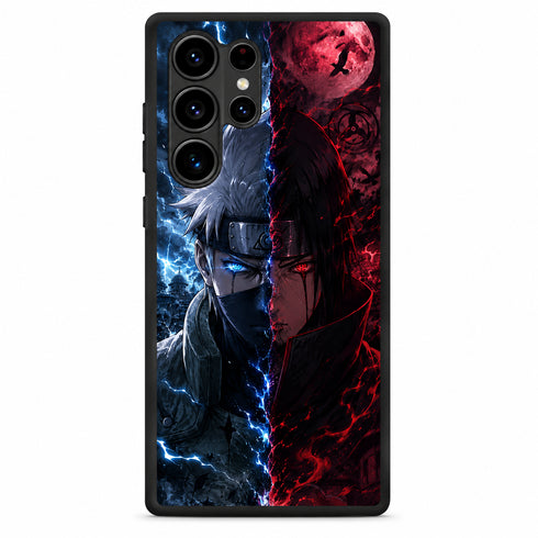Coque Manga Duel Éclair Lune Rouge pour Samsung Galaxy S20 Plus