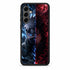 Coque Manga Duel Éclair Lune Rouge pour Samsung Galaxy S21 Plus