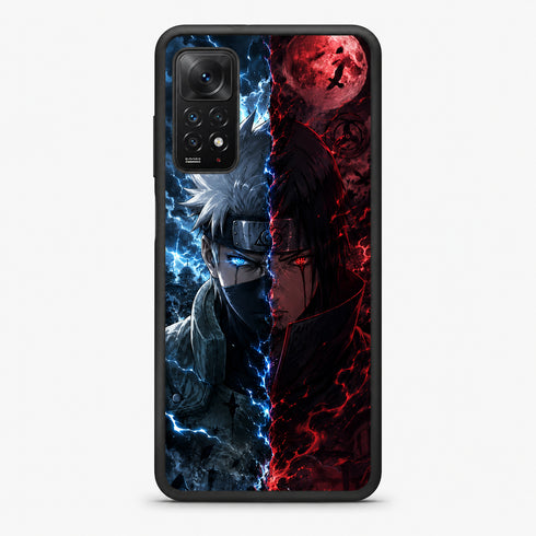 Coque Manga Duel Éclair Lune Rouge pour Xiaomi 11T Pro