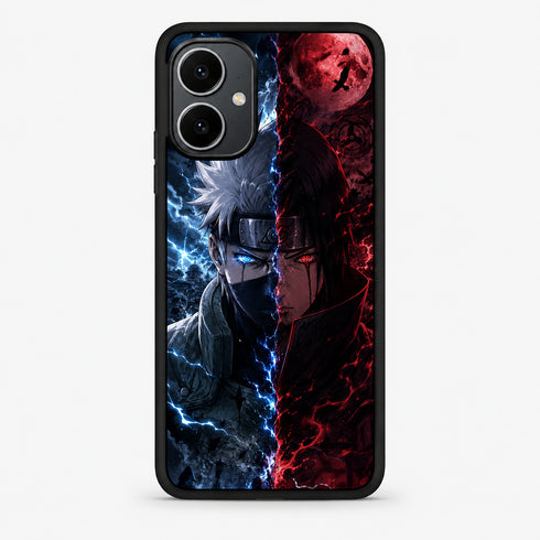 Coque Manga Duel Éclair Lune Rouge pour Xiaomi Redmi 13T