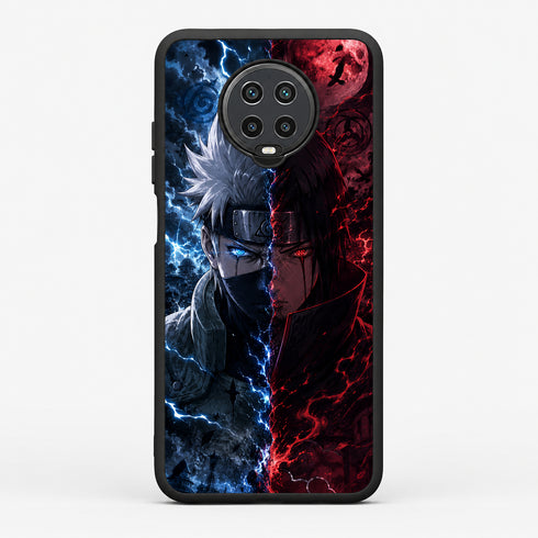 Coque Manga Duel Éclair Lune Rouge pour Xiaomi Redmi 14C