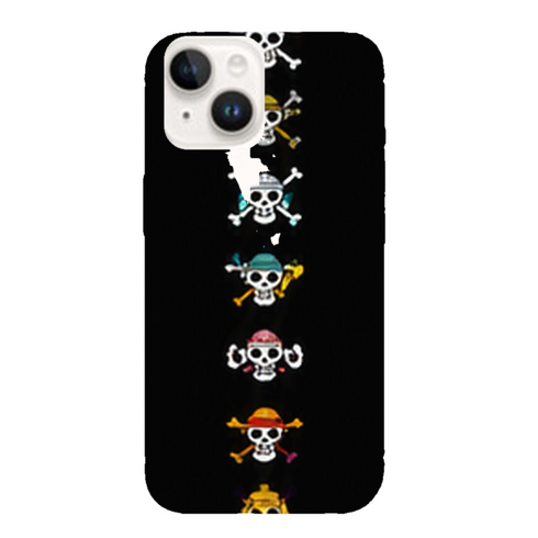 Coque iPhone 15 One Piece Mugiwara Skull Stack