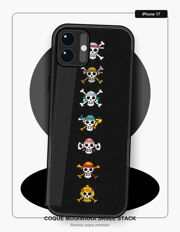 Coque Mugiwara Skull Stack iPhone 17 One Piece