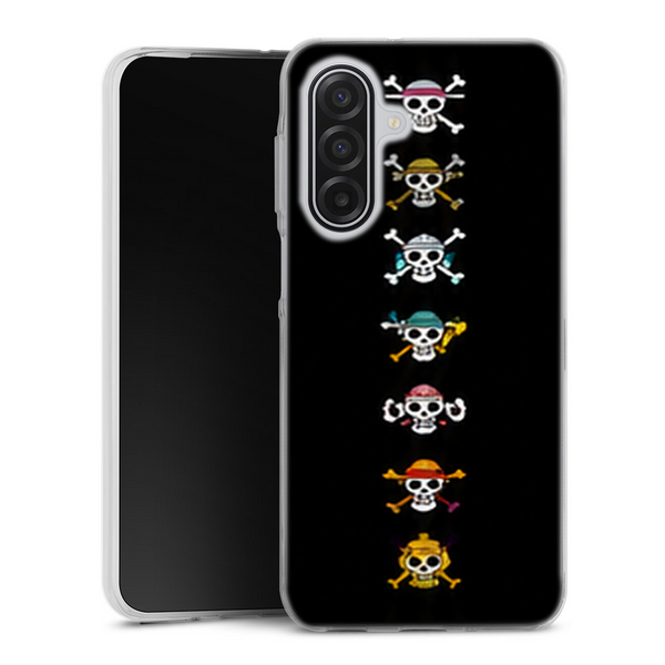 Coque Samsung A17 5G One Piece Mugiwara Skull Stack