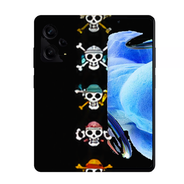 Coque Xiaomi Redmi Note 12 Pro One Piece Mugiwara Skull Stack