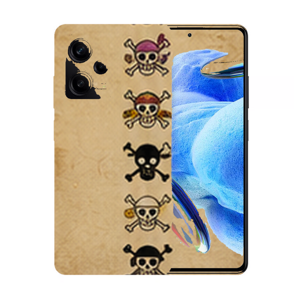 Coque Xiaomi Redmi Note 12 Pro One Piece Mugiwara Skull Totem