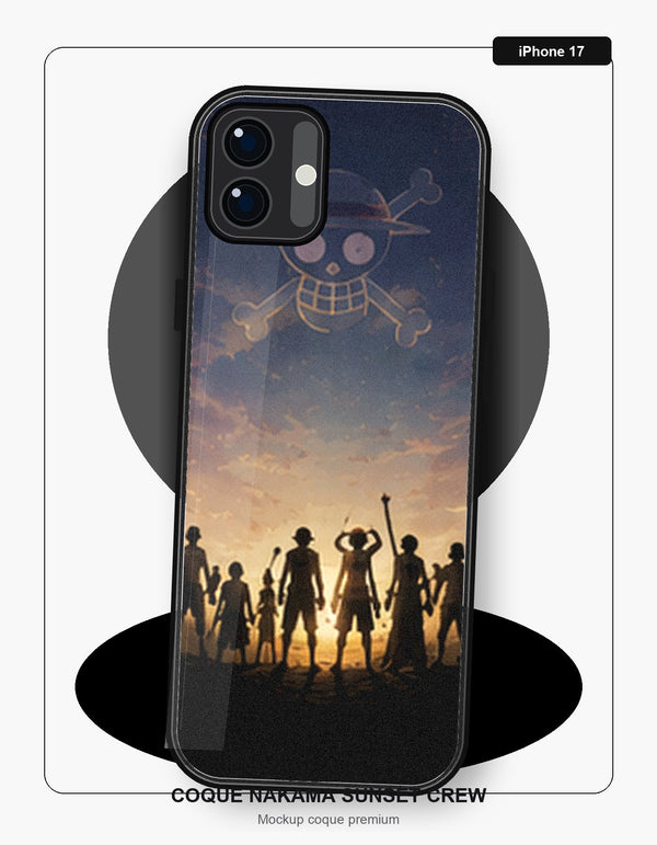 Coque Nakama Sunset Crew iPhone 17 One Piece