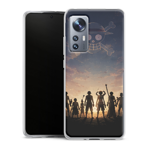 Coque Xiaomi 12 5G One Piece Nakama Sunset Crew