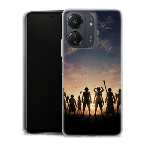 Coque Xiaomi Redmi 13C One Piece Nakama Sunset Crew