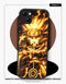 Coque iPhone 17 Manga Naruto Shippuden Mode Baryon Flammes Orange Naruto