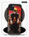 Coque iPhone 17 Manga Naruto Uzumaki Assis Fond Rouge Manga Naruto