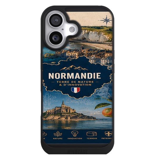 Coque Normandie - Falaises, Mont Saint-Michel et Ciel Marin