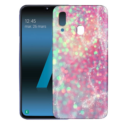 Coque paillettes a40 samsung ( Plexi ) )
