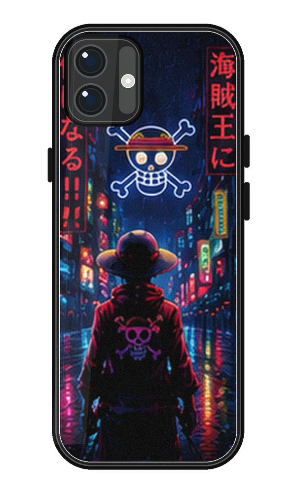 Coque One Piece Pirate Tokyo Neon Rouge | iPhone, Samsung - coque One Piece silicone manga pour iPhone et Samsung
