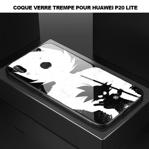 Coque renforcée de Verre Huawei P20 LITE Goku Grandit