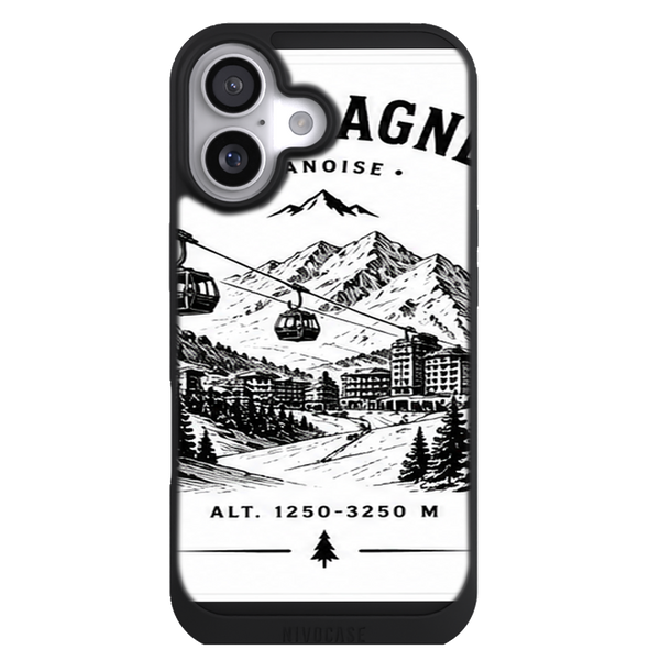 Coque Rhone-Alpes La Plagne Vanoise - Domaine Blanc et Telecabines