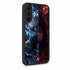 Coque Samsung Galaxy A26 5G Duel Éclair Lune Rouge vue trois quarts